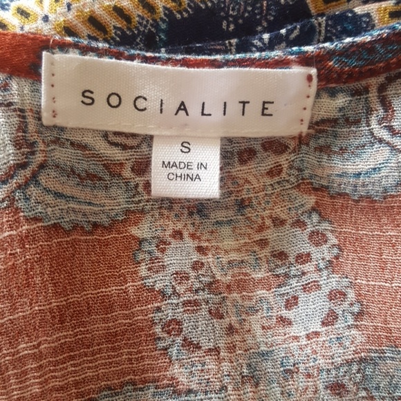 Socialite | Peasant Dress | Small - Picture 7 of 8